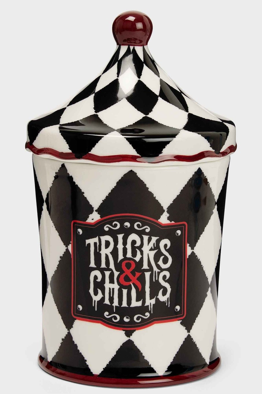 Home KILLSTAR Jars | Tricks N Chills Medium Jar Black/White