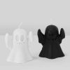 Home KILLSTAR Candles & Scent | Boo Eek Moulded Candle Set Black/White