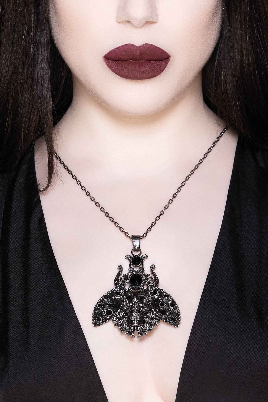 Accessories KILLSTAR Necklaces | Insecta Morte Necklace [S] Silver