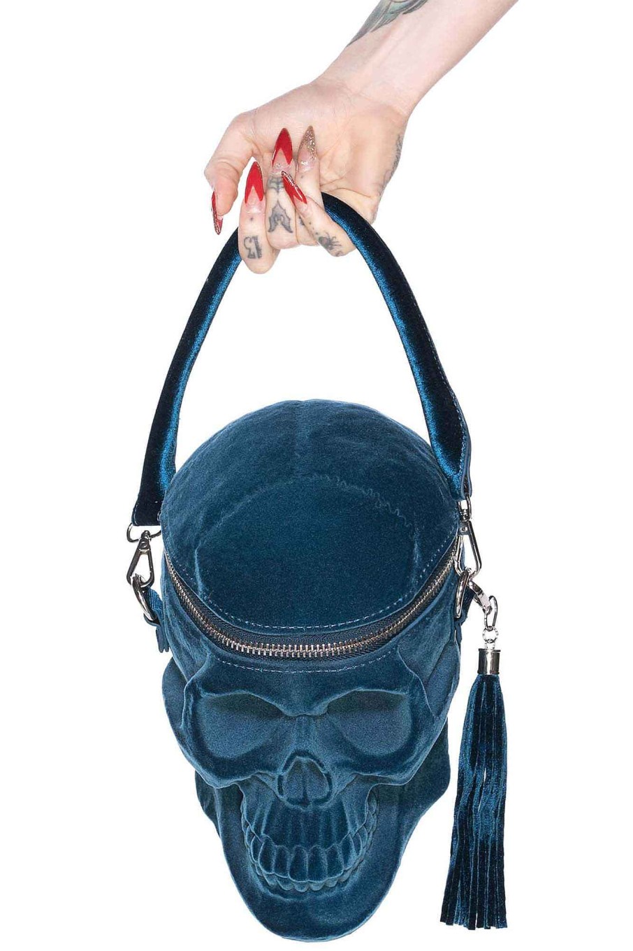 Accessories KILLSTAR Handbags | Grave Digger Skull Handbag [ ] Blue