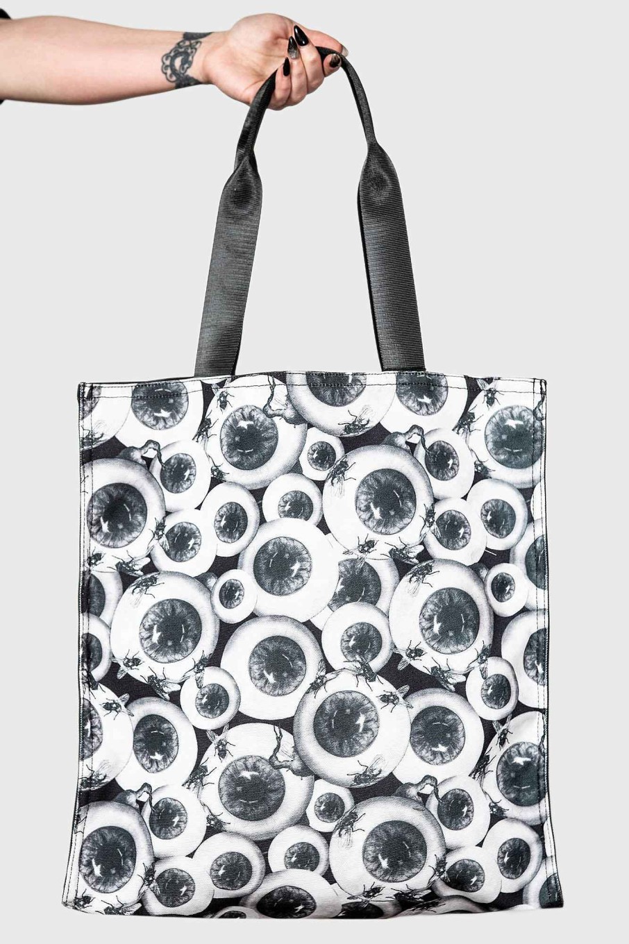 Accessories KILLSTAR Tote Bags | Inferno Tote Bag Black