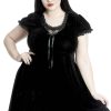 Plus KILLSTAR Dresses | Heather Babydoll Dress [B] [Plus] Black