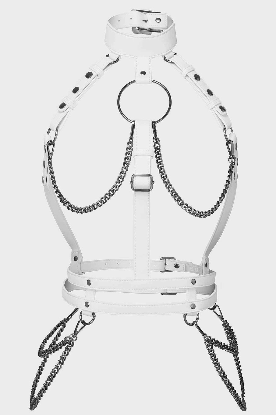 Accessories KILLSTAR Harnesses & Belts | Baphomet Bones Harness White