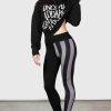 Women MGM WEDNESDAY Bottoms | Loathe Leggings Black