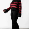 Plus KILLSTAR Knitwear | Nightmare Knit Sweater [Plus] Red