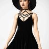 Women KILLSTAR Dresses | Magica Skater Dress [B] Black