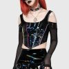 Women KILLSTAR Co-Ords | Midnight'S Magic Corset Top Rainbow