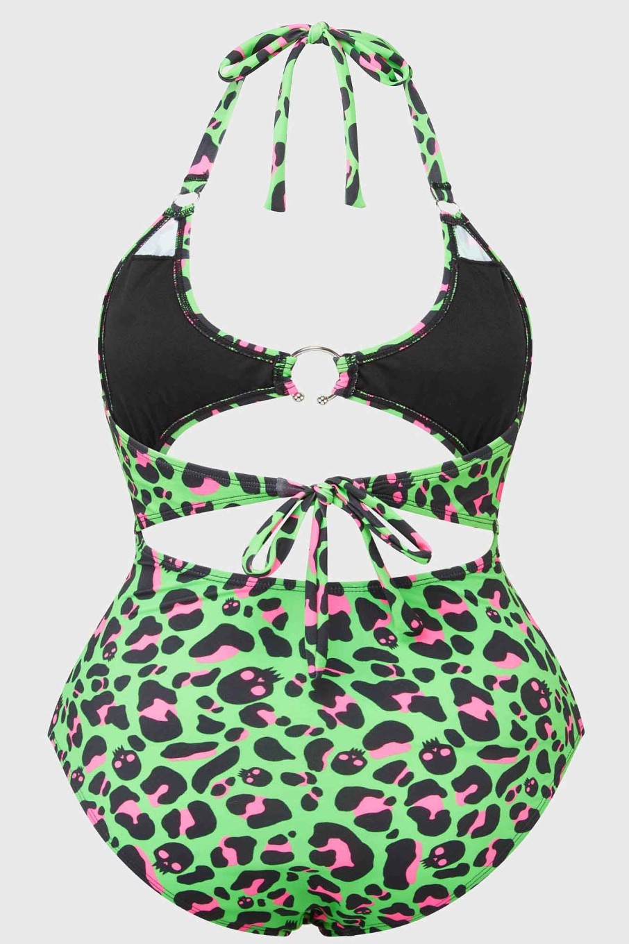 Plus KILLSTAR Swimwear | Animal Swimsuit [Plus] Green