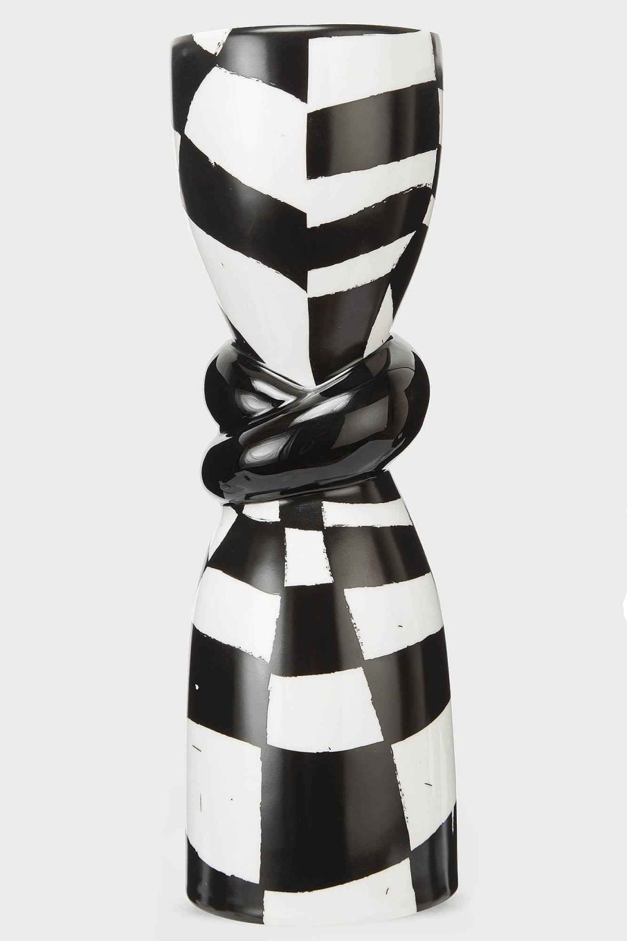 Home KILLSTAR Decor | Twisted Tall Vase Black