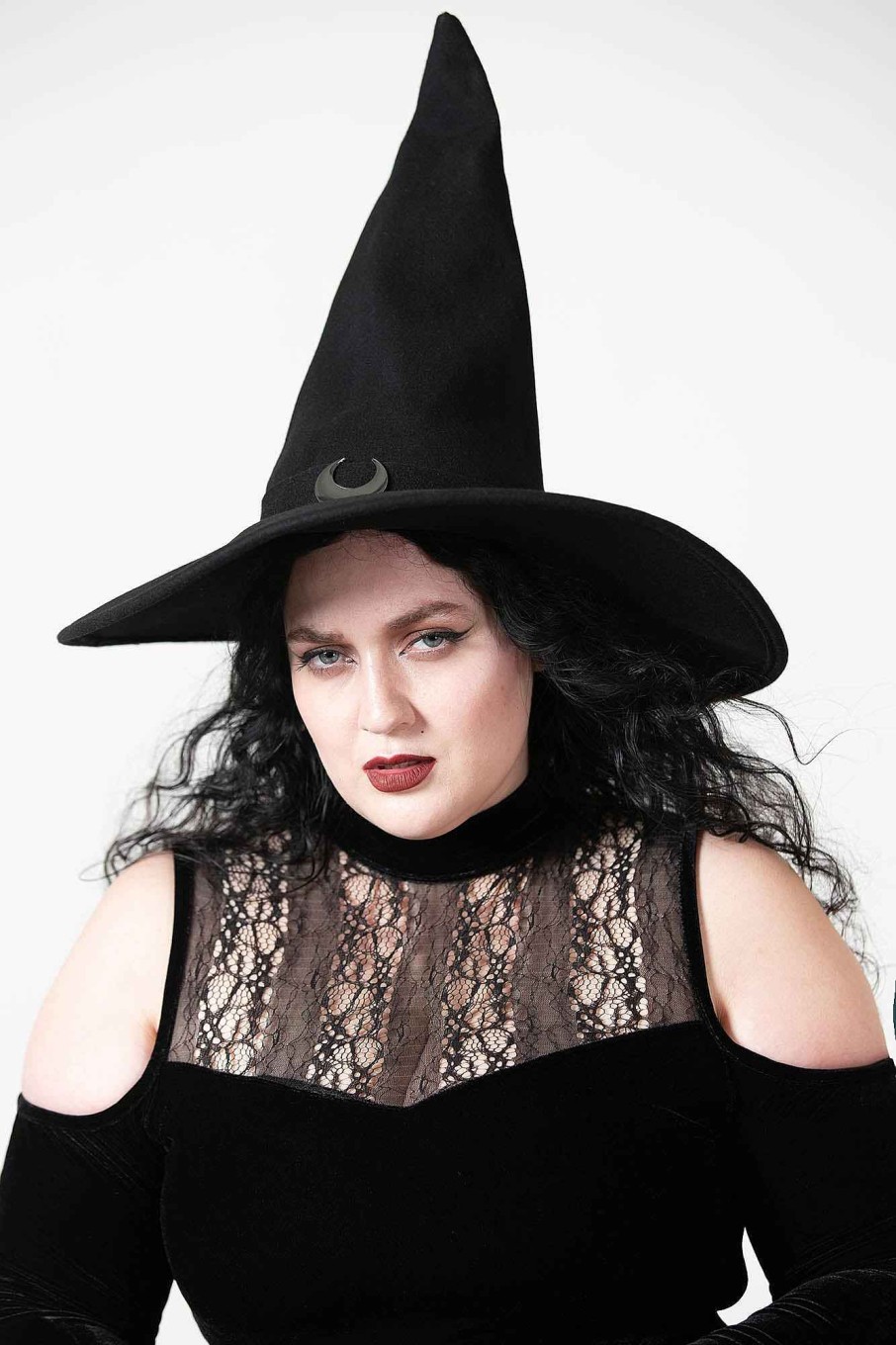 Accessories KILLSTAR Hats & Headbands | Super Moon Witches Hat Black