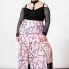 Plus AVRILLAVIGNE Skirts | Waxwork Midi Skirt [Plus] Pink