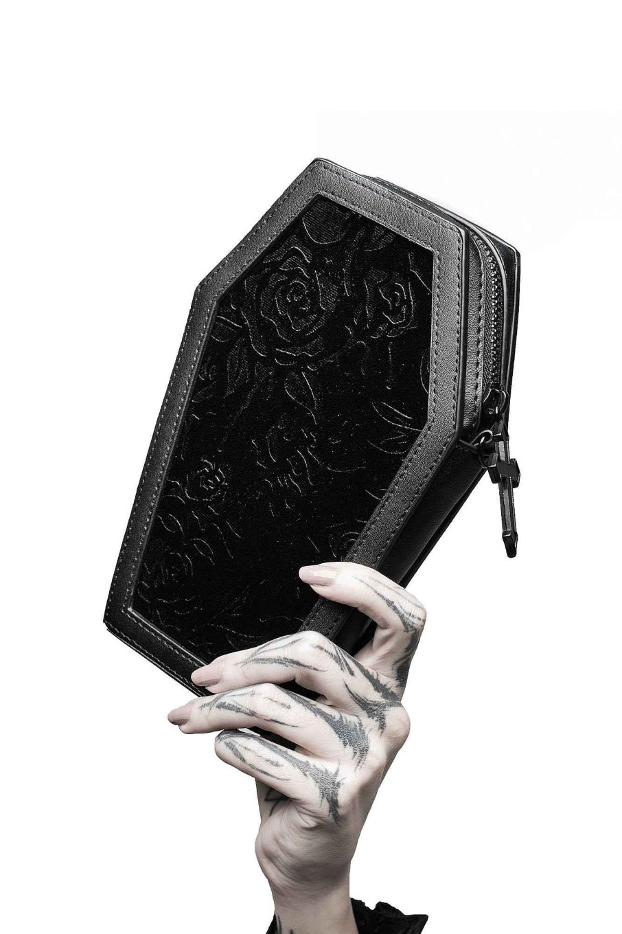 Accessories Killstar Purses & Wallets | Vampire'S Kiss Coffin Wallet [B]