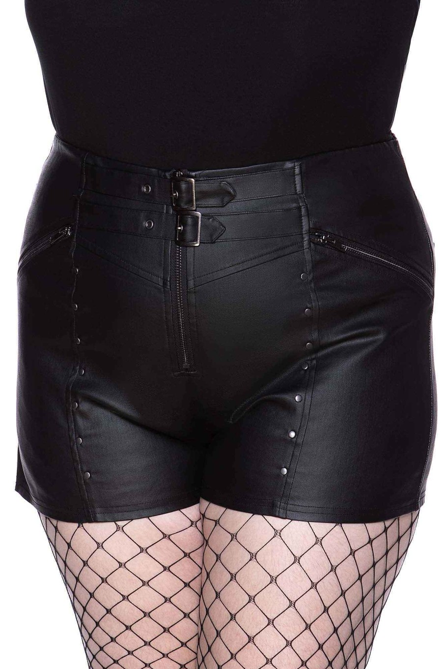 Plus KILLSTAR Bottoms | Nemesis Shorts [Plus] Black