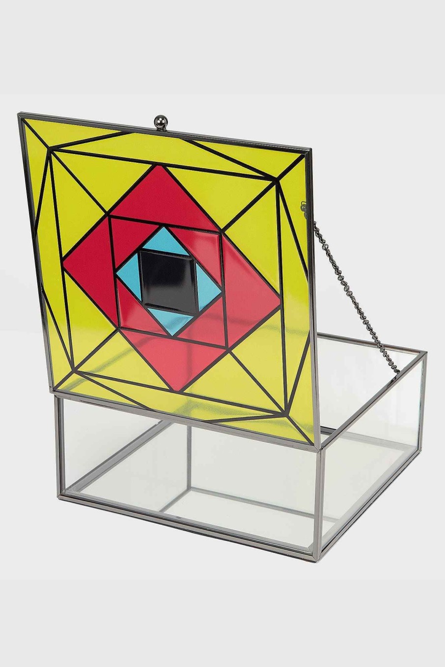 Home KILLSTAR Storage | Skylight Glass Trinket Box Black