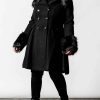 Plus KILLSTAR Outerwear | Ember Lolita Coat [Plus] Black