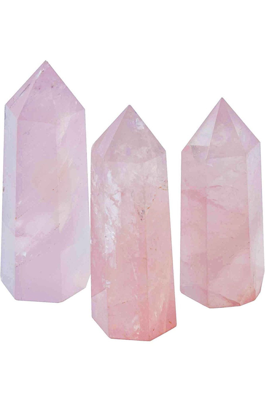 Home KILLSTAR Crystals & Divination Tools | Rose Quartz Crystal Pink