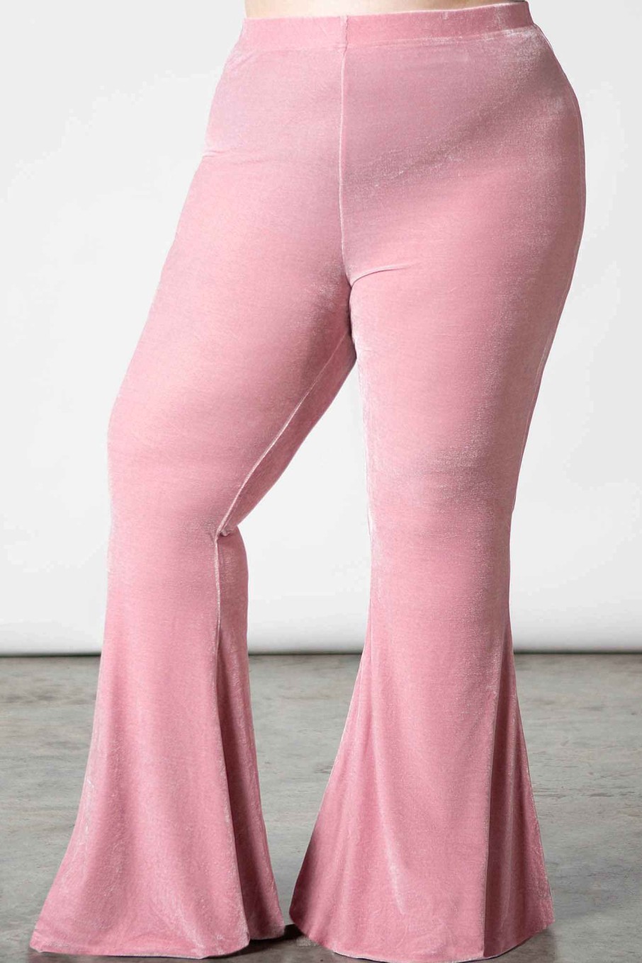 Plus KILLSTAR Co-Ords | Moondance Bell Bottoms [Pastel ] [Plus] Pink