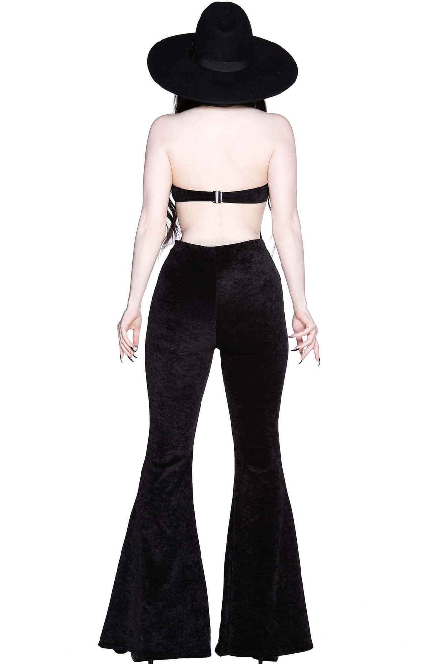 Women KILLSTAR Bottoms | Mithra Jumpsuit Black