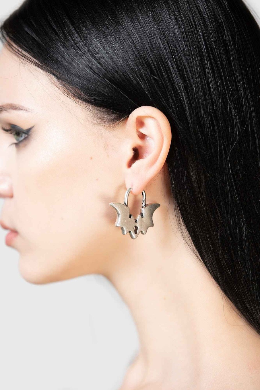 Accessories KILLSTAR Earrings | Vesper Lock Earrings Silver