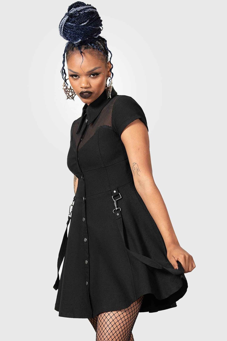 Women KILLSTAR Dresses | Hexellent Dress [B] Black