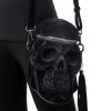 Accessories KILLSTAR Handbags | Grave Digger Skull Handbag [Velvet] Black