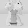 Kreeptures KREEPTURES | Hydra: Ice Plush Toy White