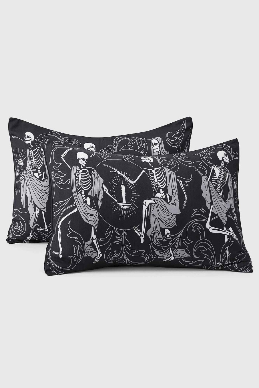 Home KILLSTAR Bedding & Cushions | Danse Macabre Bedding Set Black