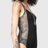 Women KILLSTAR Intimates | Night Lichen Bodysuit Black