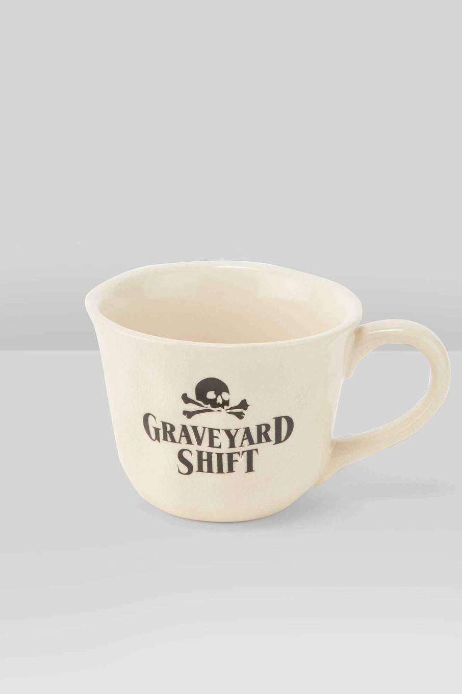 Home KILLSTAR Cups & Mugs | Grave Slogan Mug White