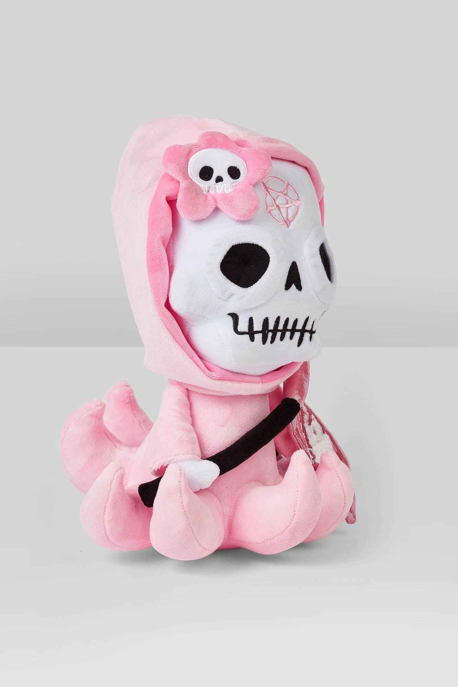 Kreeptures KREEPTURES | Grim Reaper: Sakura Plush Toy Pink