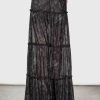 Women KILLSTAR Skirts | Ghosted Woods Maxi Skirt Black