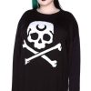 Plus KILLSTAR Knitwear | 2 The Bone Knit Sweater [Plus]