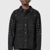 Men KILLSTAR Outerwear | Punktured Shacket Black