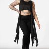 Women KILLSTAR Tops | Shirley Crop Vest Black