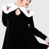 Women Killstar Dresses | Courtney Dress Black