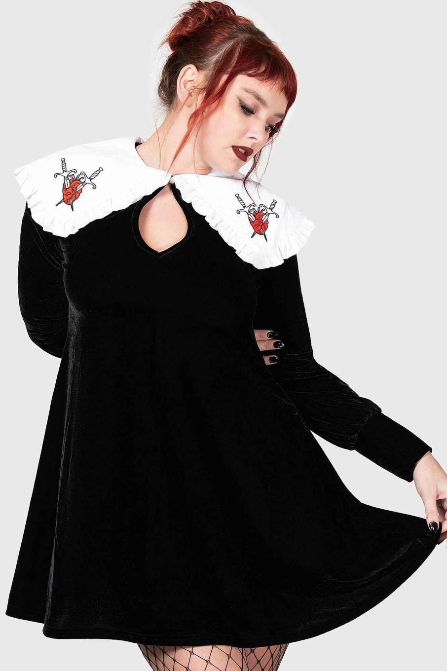 Women Killstar Dresses | Courtney Dress Black