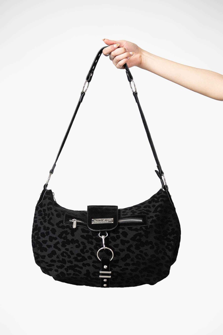 Accessories KILLSTAR Handbags | Purrfect Handbag Black