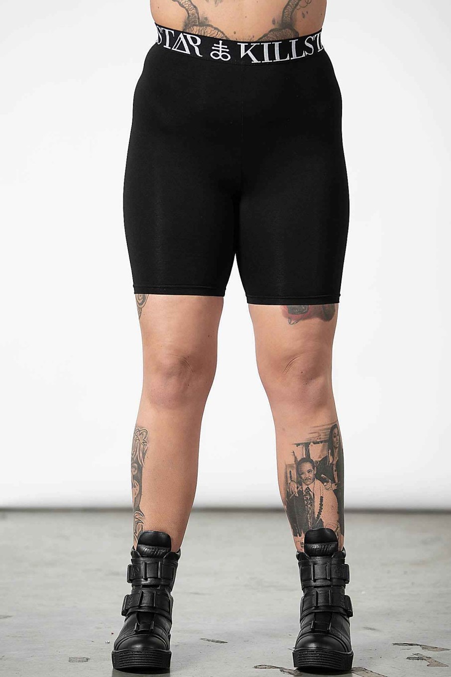 Women KILLSTAR Bottoms | Prime Time Bike Short Black