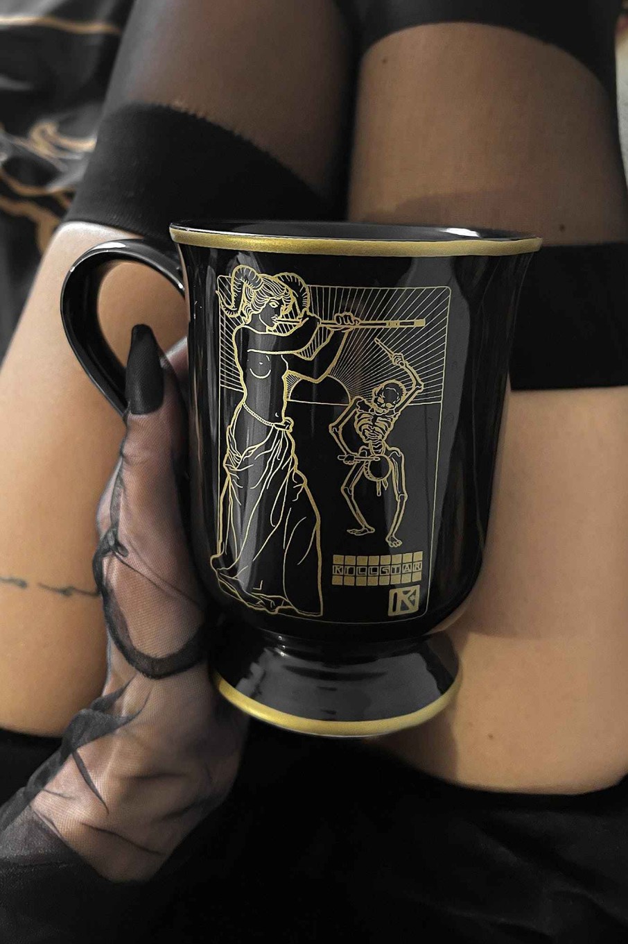 Home KILLSTAR Cups & Mugs | Folk Horror Mug Black