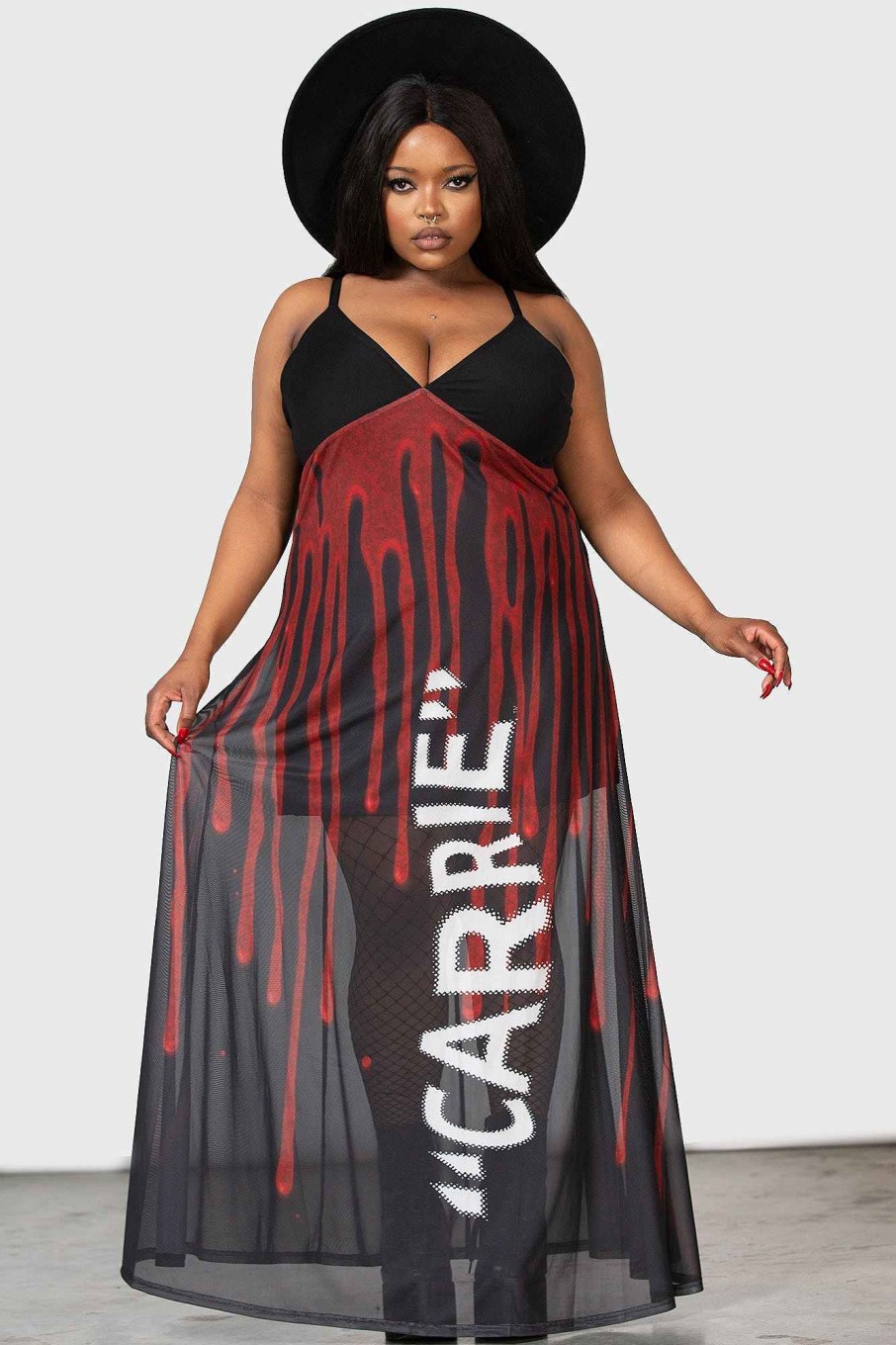 Plus MGM CARRIE Dresses | Warned Maxi Dress [Plus] Black