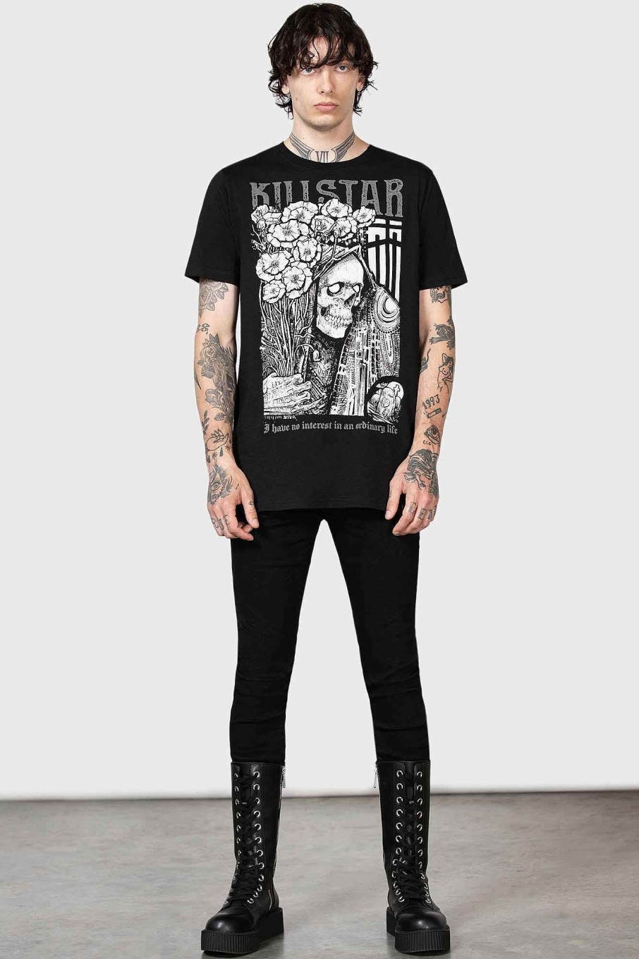 Women KILLSTAR Tops | Afterdark T-Shirt Black