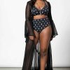 Women KILLSTAR Swimwear | Skulls 2-Piece Swimsuit Black