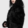 Women KILLSTAR Outerwear | Nightmare Nemesis Coat Black