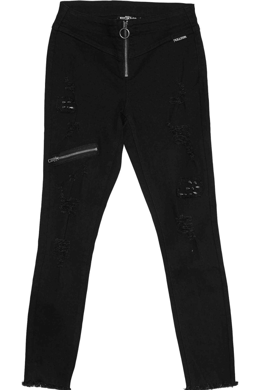 Women KILLSTAR Bottoms | Riot Jeans Black