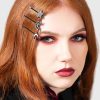 Accessories KILLSTAR Hair Accessories | Noctem Hairpin Set Black