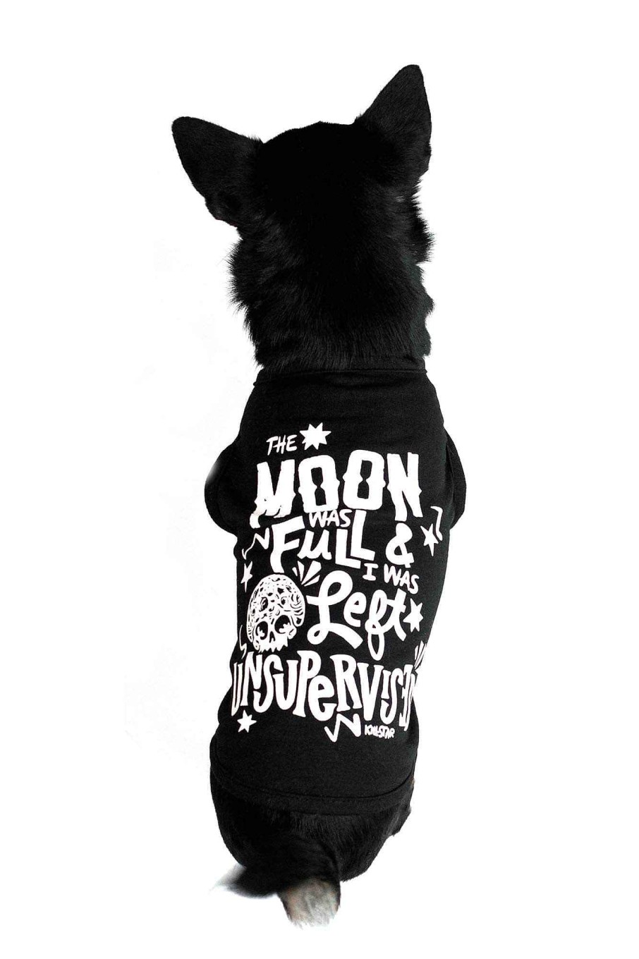 Home KILLSTAR Pets | Full Moon Pet Vest Black