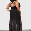 Plus MGM CARRIE Dresses | Warned Maxi Dress [Plus] Black