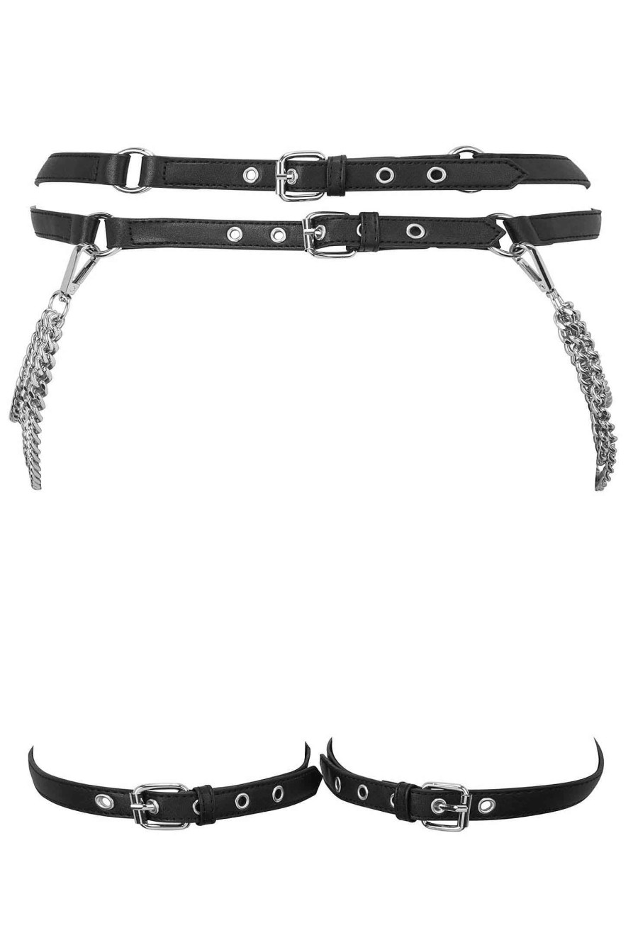 Accessories KILLSTAR Harnesses & Belts | Helreign Harness [Plus] Black