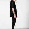 Women KILLSTAR Tops | Wastelands Button-Up Shirt Black