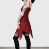 Women KILLSTAR Dresses | Emelia'S Wrath Dress [ ] Red